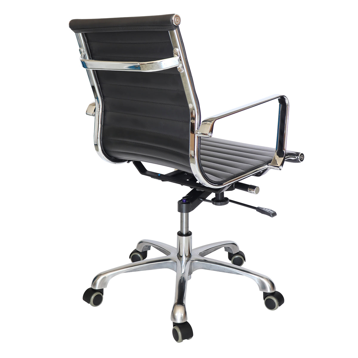 Silla Dirección Goetz OHE-203 Negra – Estilo Ejecutivo con Respaldo Bajo