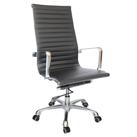 Silla Dirección Goetz OHE-205 Negra – Diseño Ejecutivo y Ergonómico