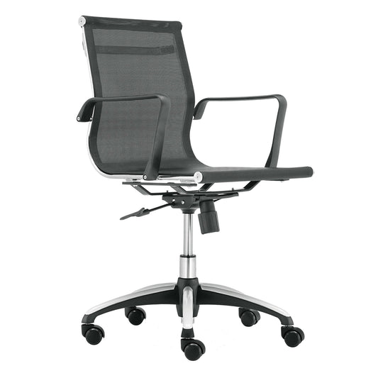 Silla Dirección Travis OHE-293 Negra – Diseño Ejecutivo con Respaldo Bajo en Malla
