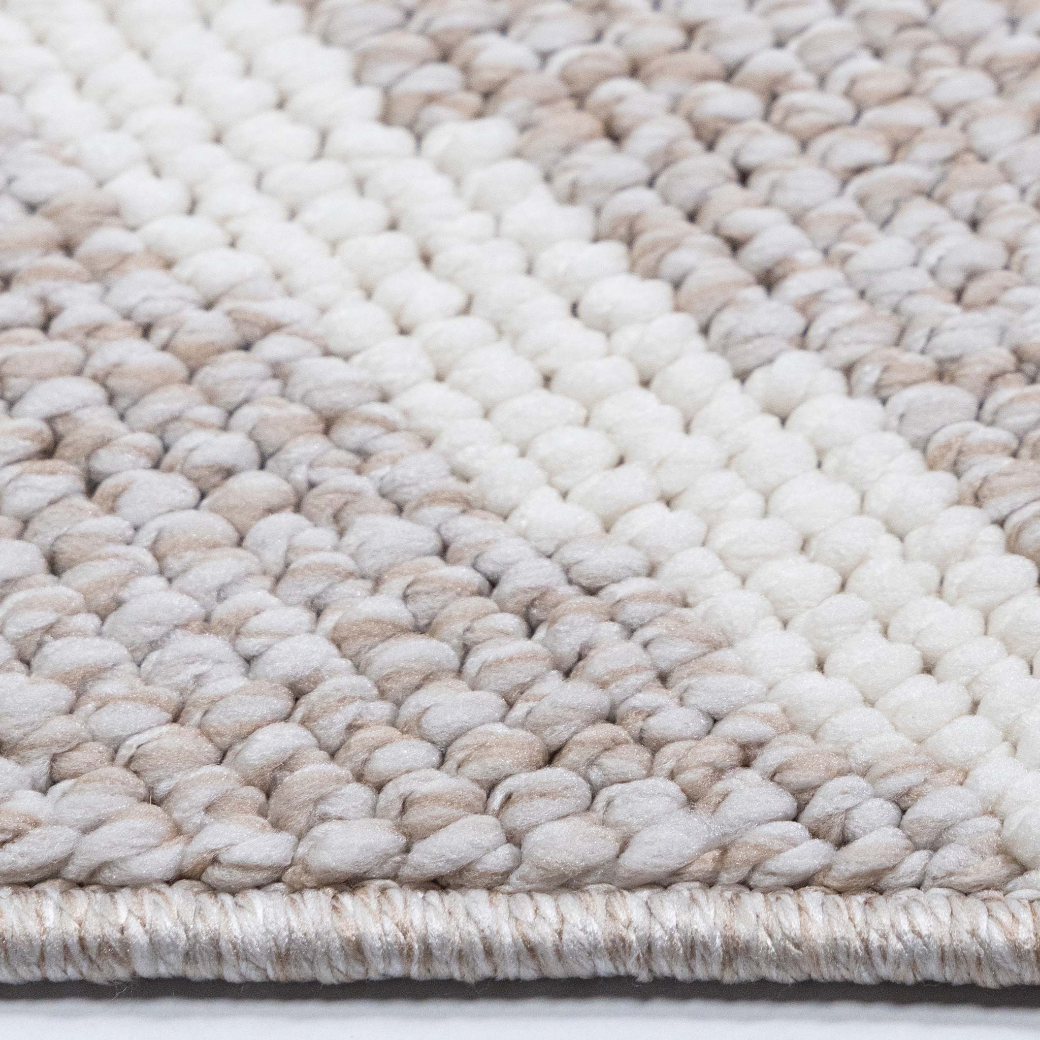 Tapete Decorativo Okara T9060 Beige / Crema – Geométrico · Interior
