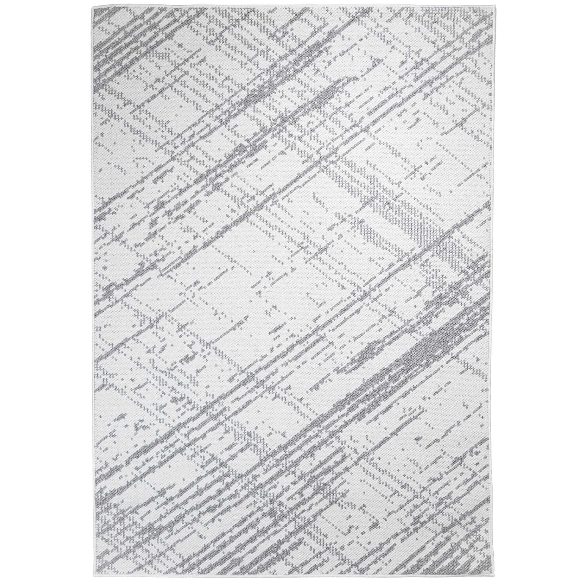 Tapete Decorativo Okara T9063 Crema / Gris – Abstracto · Interior