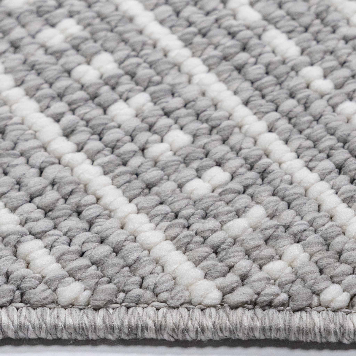 Tapete Decorativo Okara T9064 Crema / Gris – Geométrico · Interior
