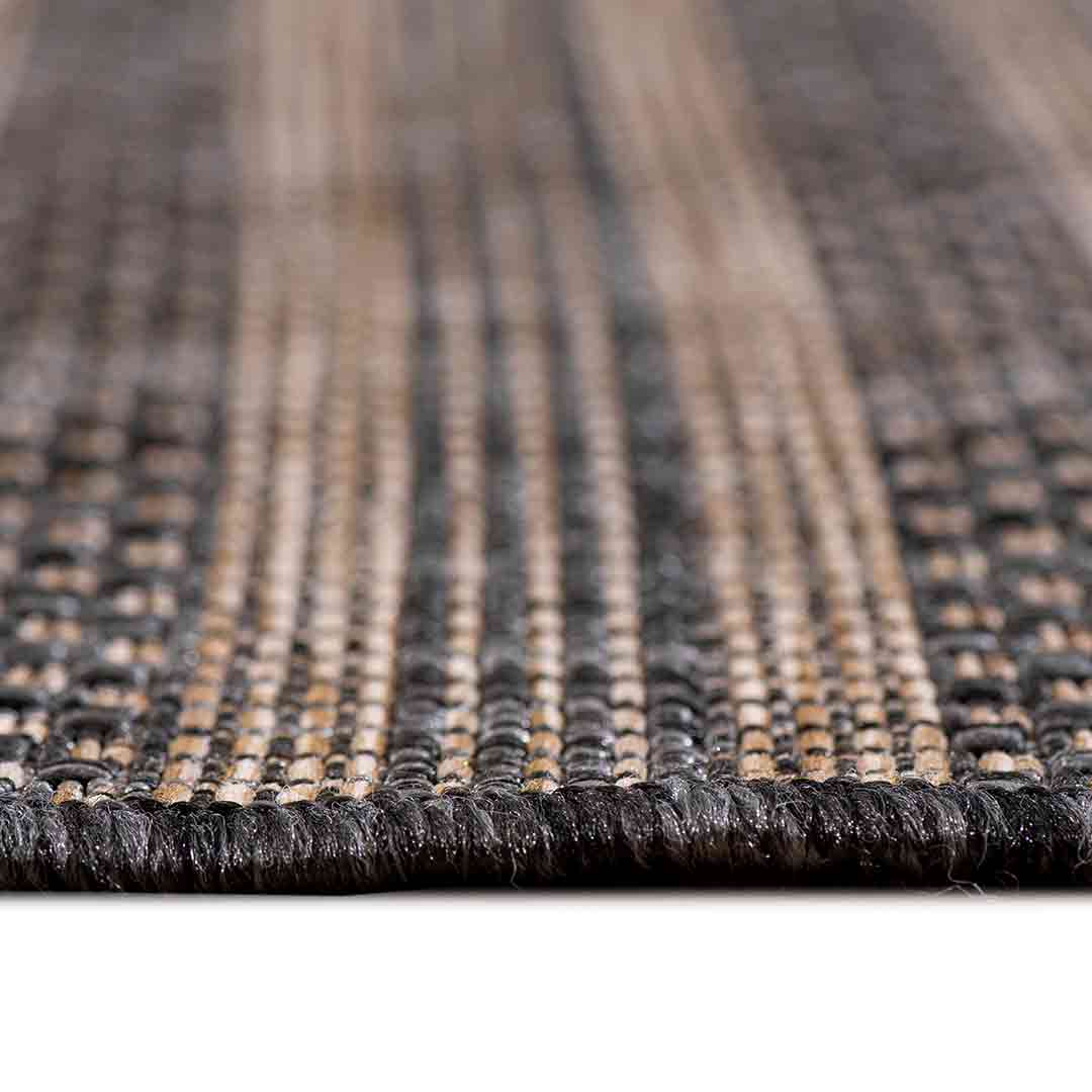 Tapete Decorativo Olbia 2011R Charcoal / Beige – Natural · Exterior