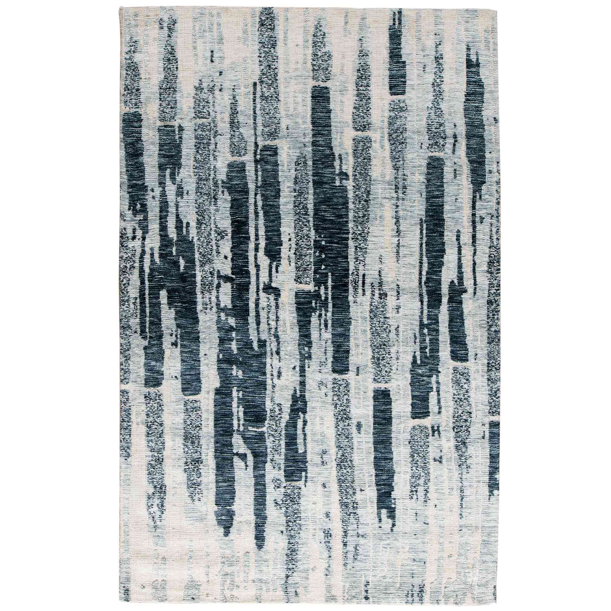 Tapete Decorativo Olto 131N Azul / Ivory – Abstracto · Exterior