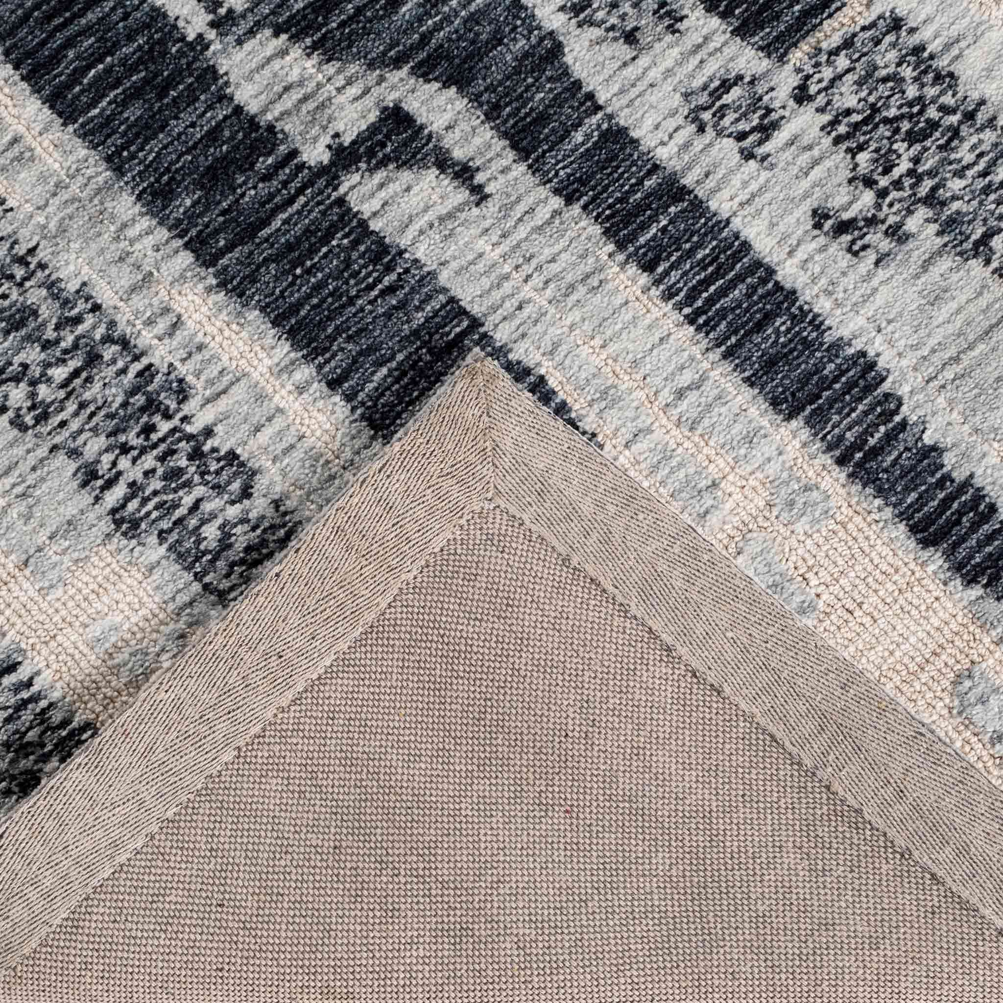 Tapete Decorativo Olto 131N Azul / Ivory – Abstracto · Exterior