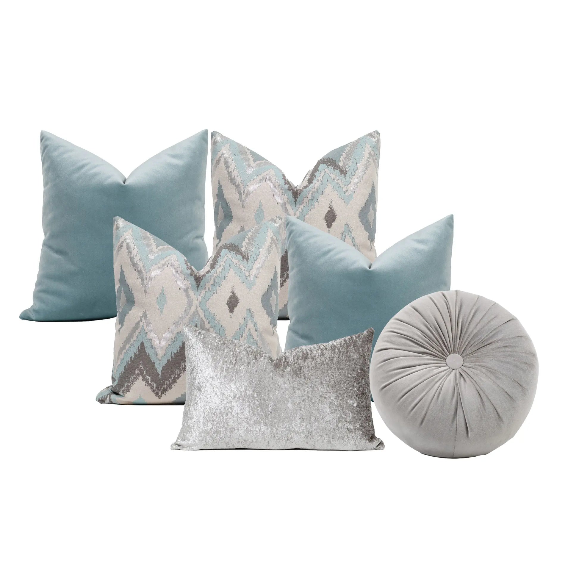 Set 6 Cojines Decorativos A&A Océano — Serenidad Costera Elegante · Interior