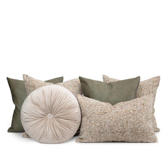 Set 6 Cojines Decorativos A&A Olivo — Serenidad Natural · Interior