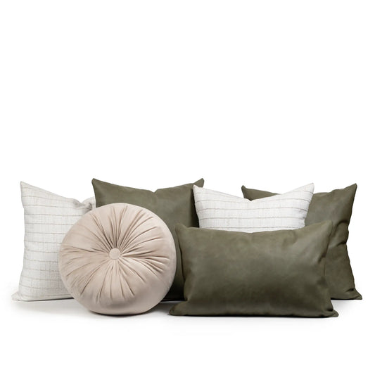 Set 6 Cojines Decorativos A&A Olivo — Naturaleza Serena · Interior