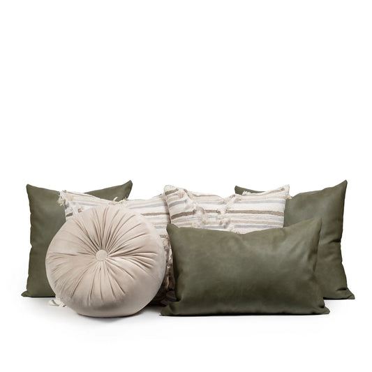 Set 6 Cojines Decorativos A&A Olivo — Naturaleza Serena · Interior