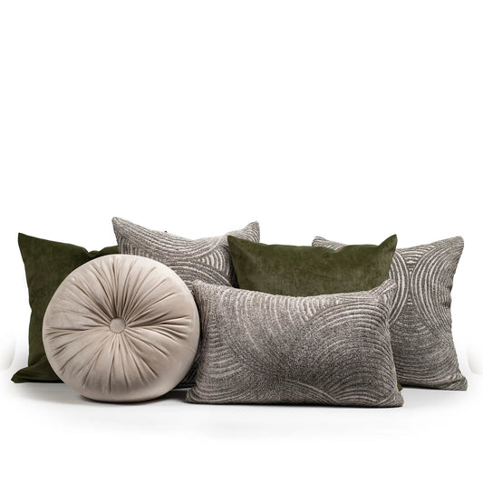 Set 6 Cojines Decorativos A&A Olivo — Naturaleza Serena · Interior