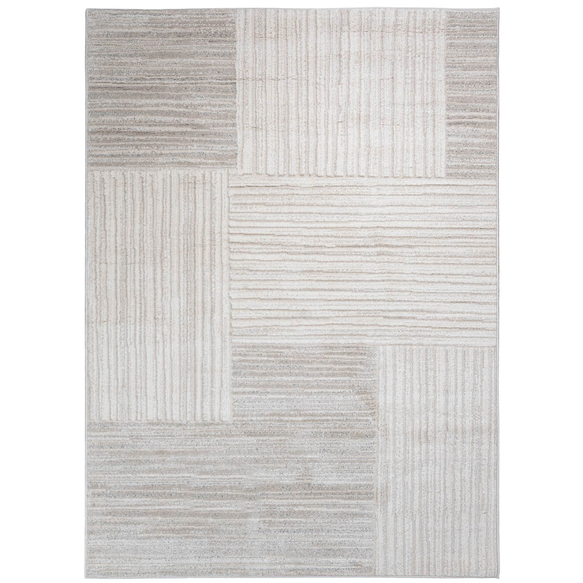 Tapete Decorativo Piera U6048 Beige / Crema – Geométrico · Interior