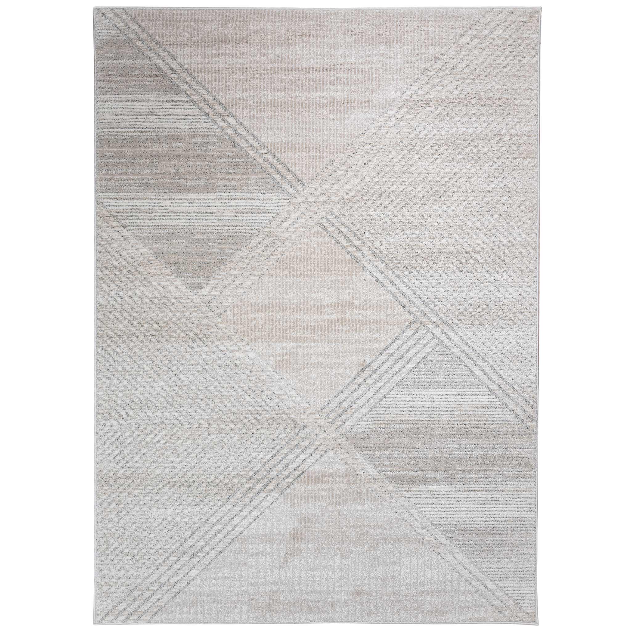 Tapete Decorativo Piera U6049 Crema / Beige – Geométrico · Interior