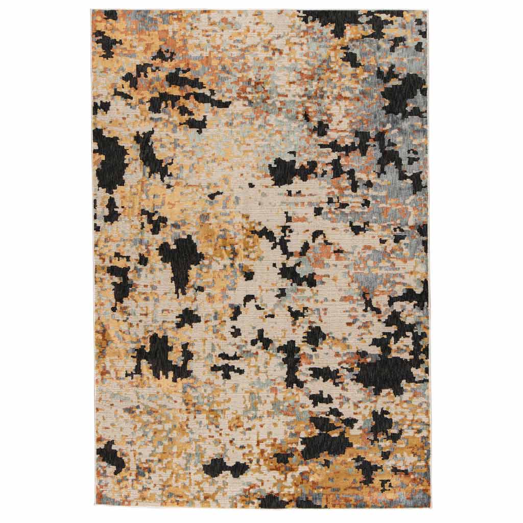Tapete Decorativo Pinar 1077C Ivory / Multi – Abstracto · Interior