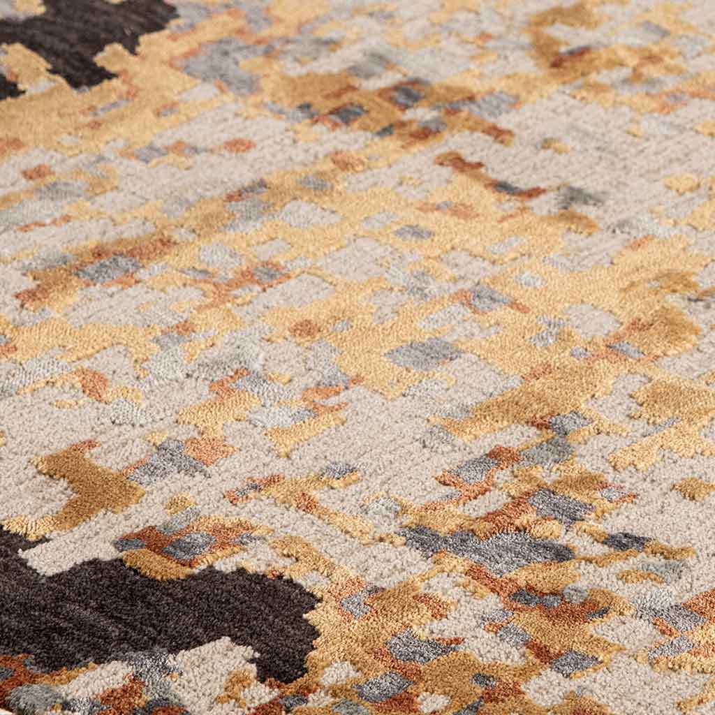 Tapete Decorativo Pinar 1077C Ivory / Multi – Abstracto · Interior