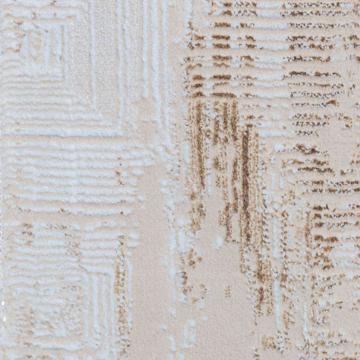 Tapete Decorativo Rienz U7026 Beige / Plata – Abstracto · Interior