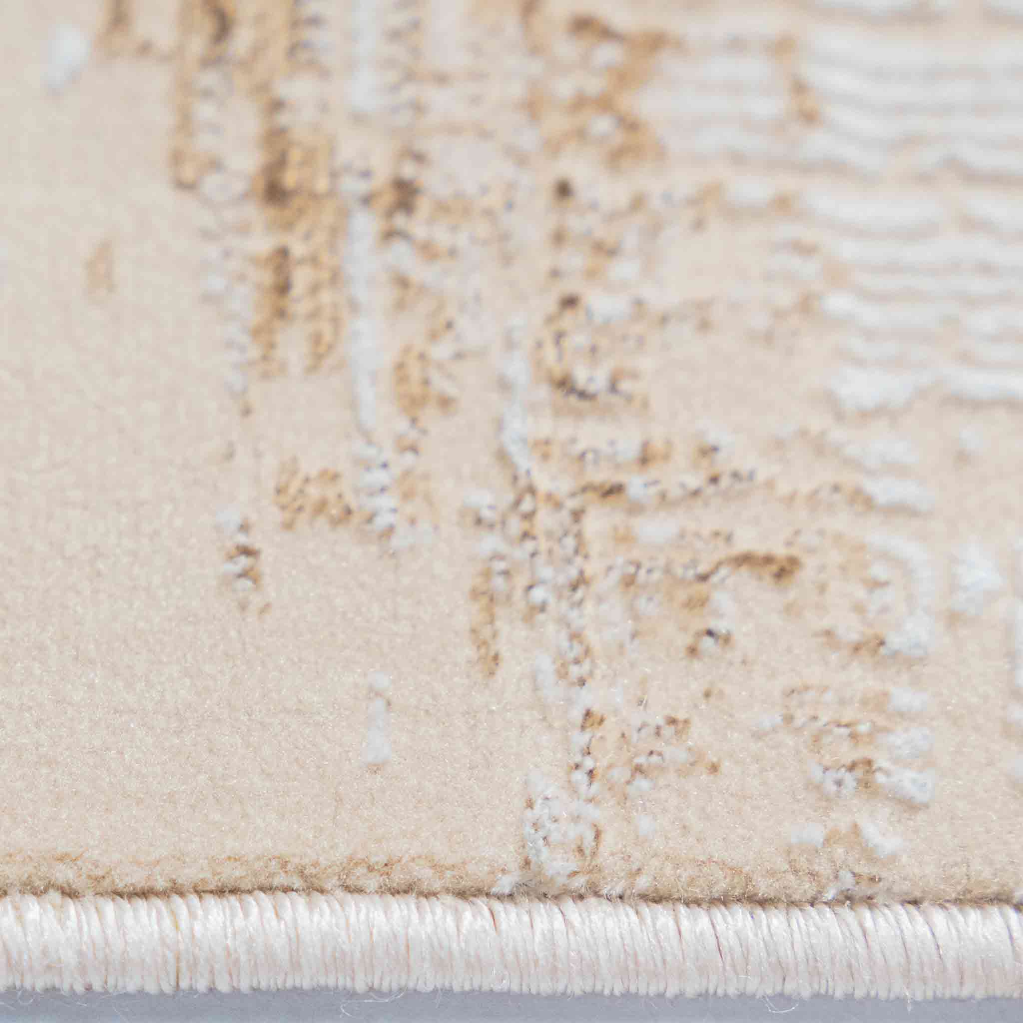 Tapete Decorativo Rienz U7026 Beige / Plata – Abstracto · Interior
