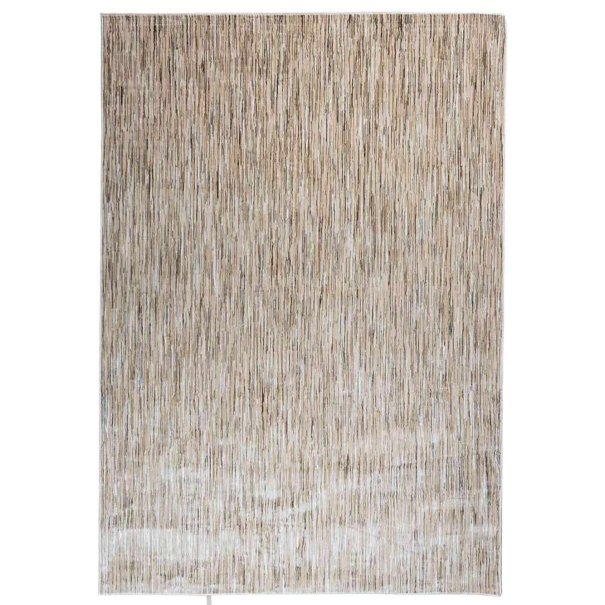 Tapete Decorativo Rienz U7027 Beige / Plata – Abstracto · Interior