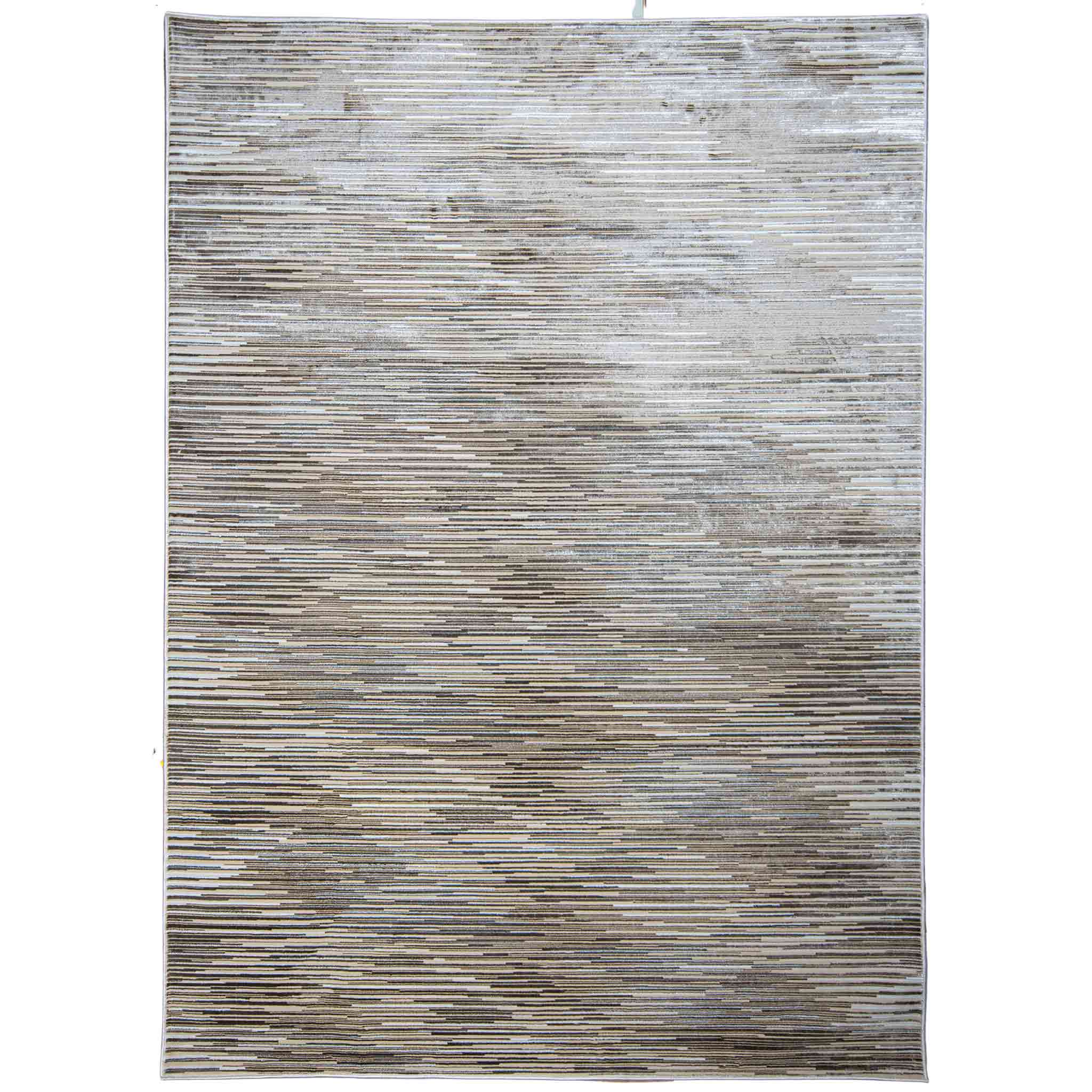 Tapete Decorativo Rienz U7028 Beige / Plata – Abstracto · Interior