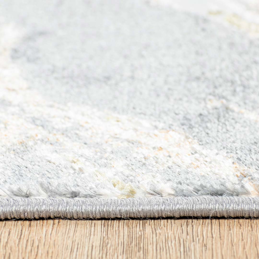 Tapete Decorativo Salim T4050 Gris / Oro – Abstracto · Interior