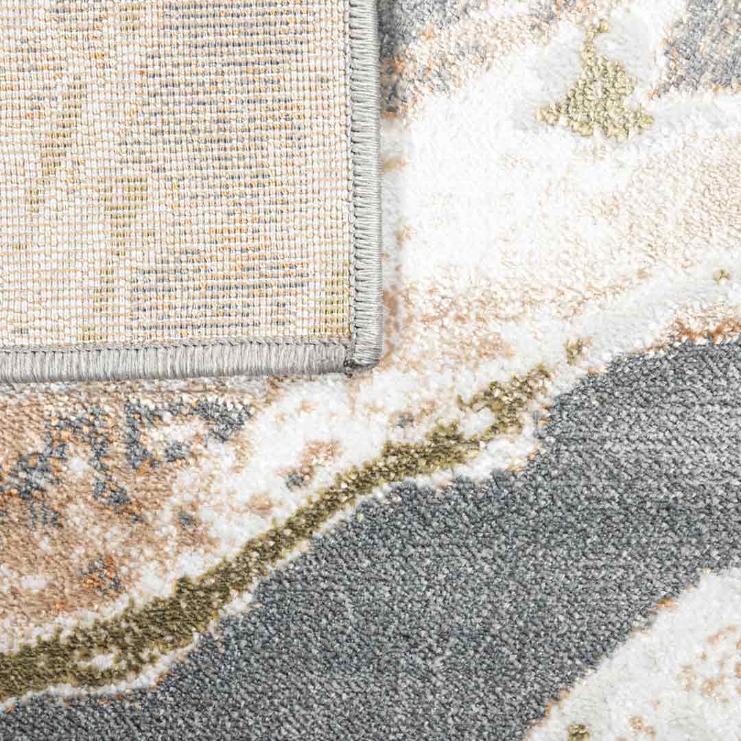 Tapete Decorativo Salim T4050 Gris / Oro – Abstracto · Interior