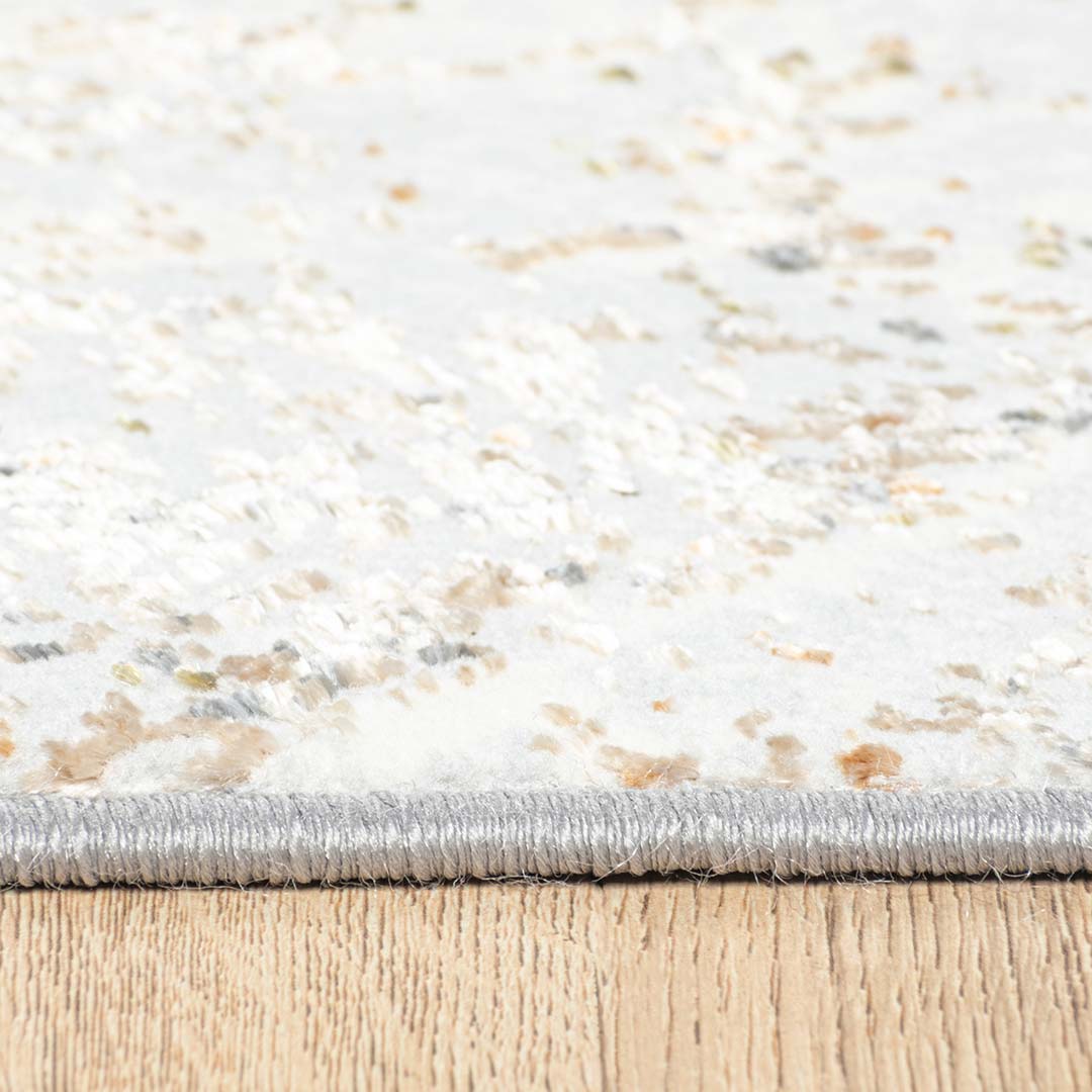 Tapete Decorativo Salim T4051 Gris / Oro – Abstracto · Interior
