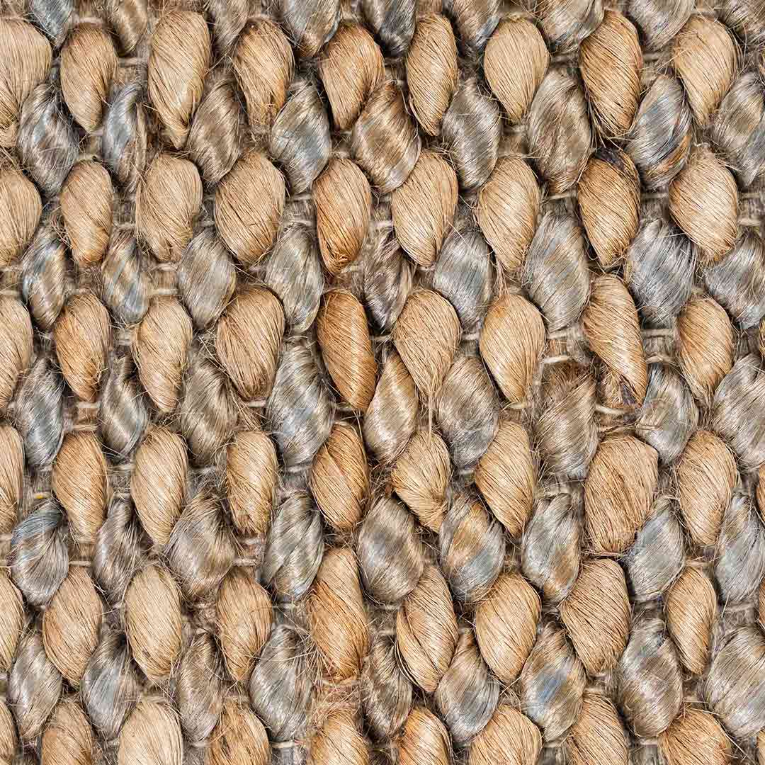 Tapete Decorativo Satara N8027 Gris / Jute – Natural · Interior