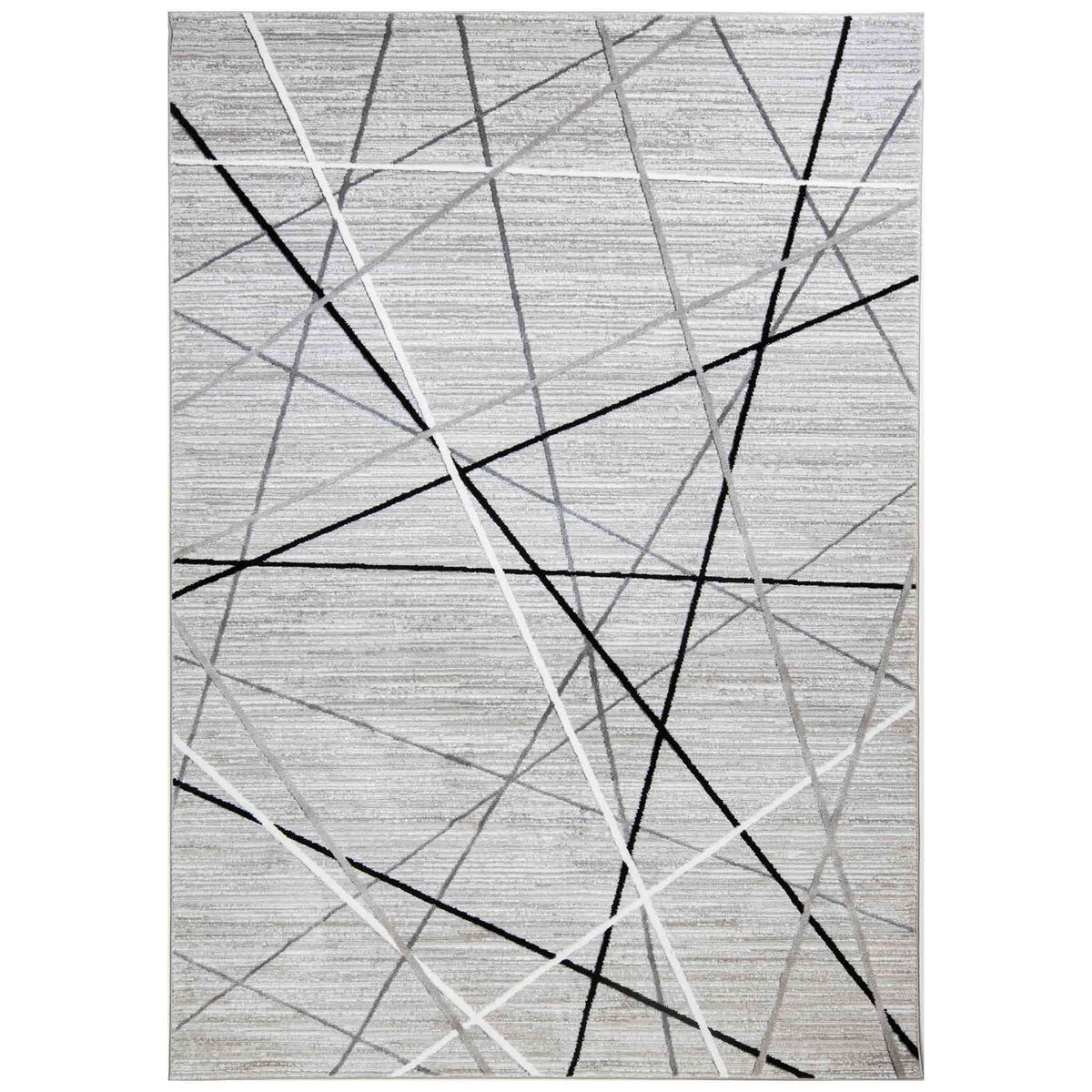 Tapete Decorativo Sesia R1002 Gris / Gris – Geométrico · Interior