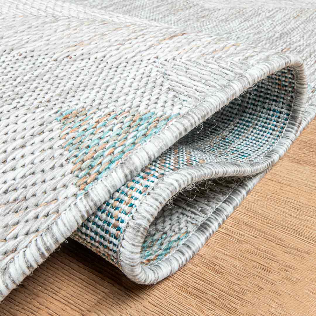 Tapete Decorativo Talas T2316 Gris / Crema – Geométrico · Interior