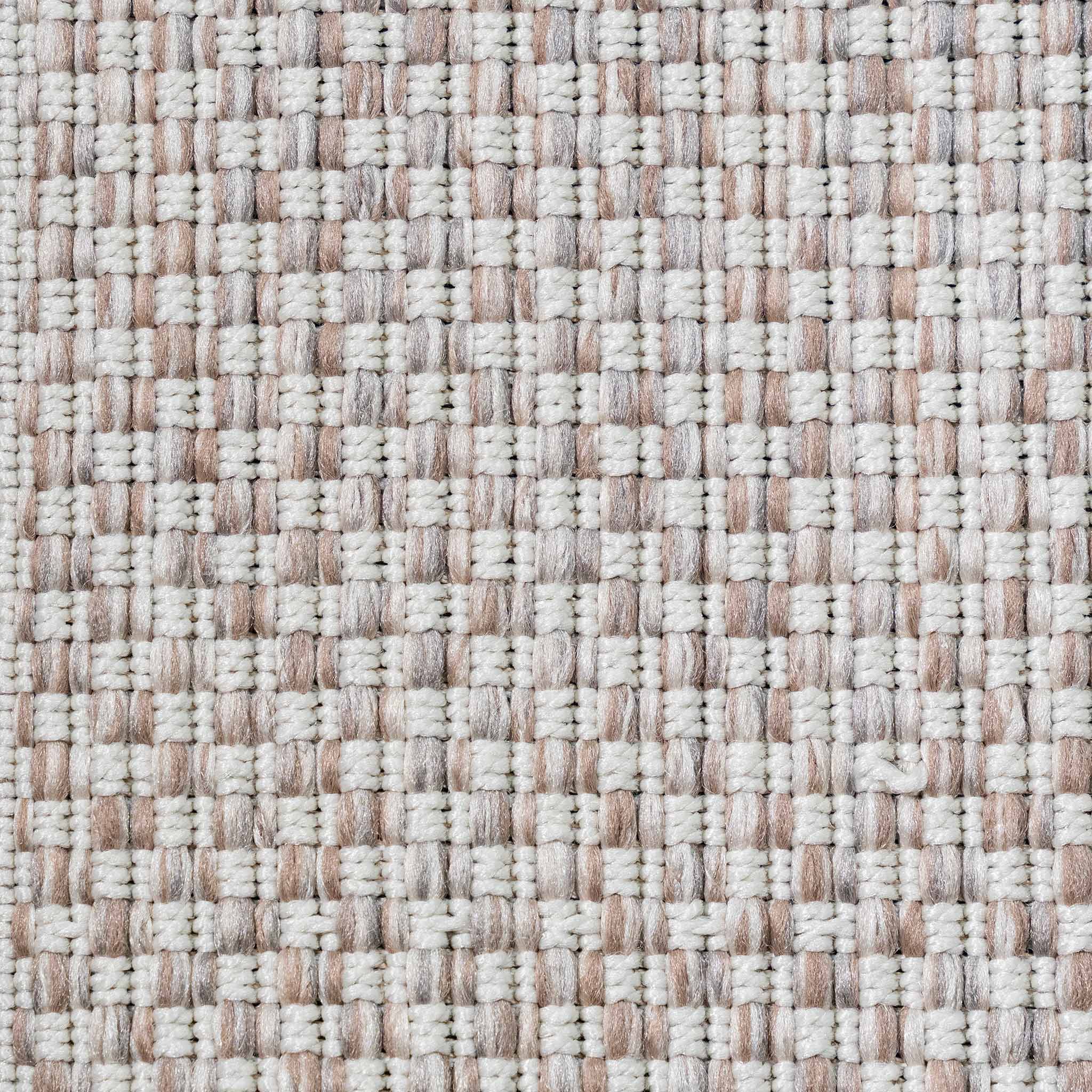 Tapete Decorativo Nubia E1010 Beige / Café – Geométrico · Exterior