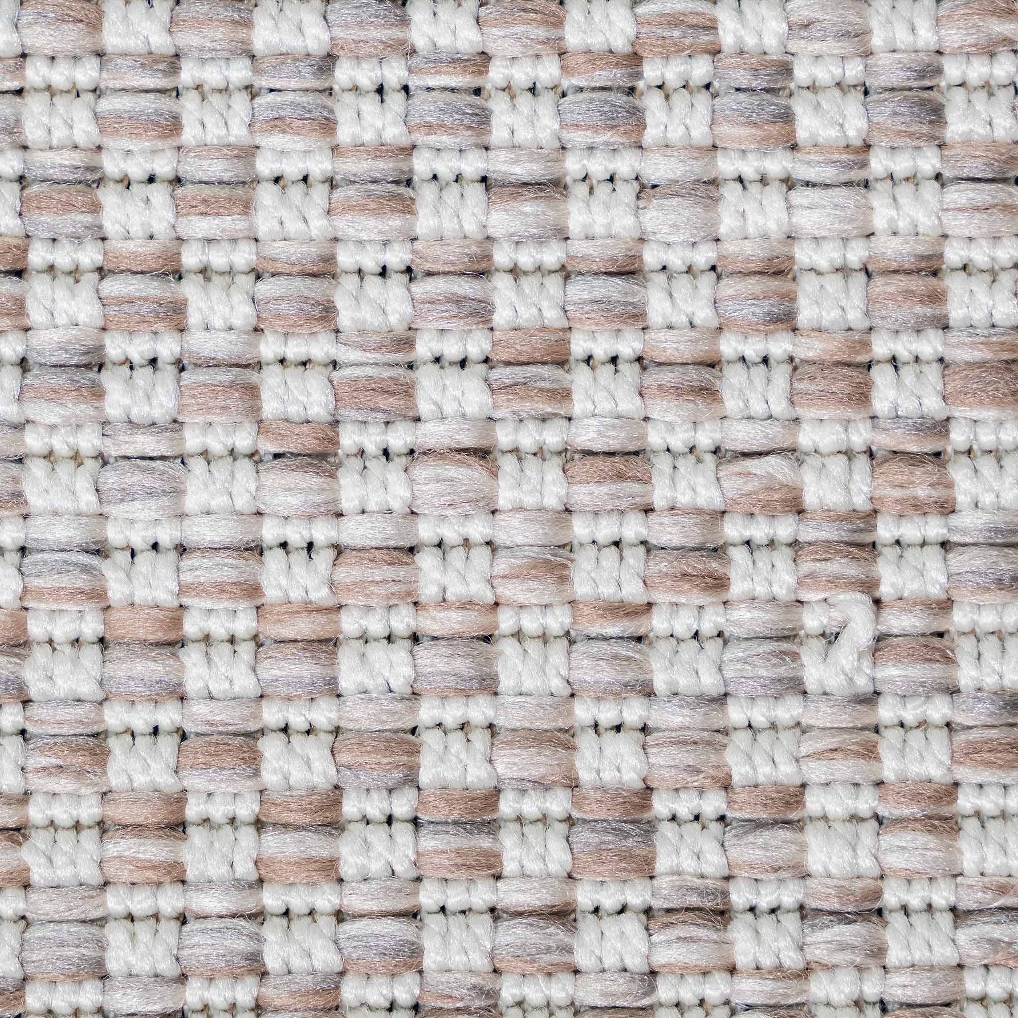 Tapete Decorativo Nubia E1010 Beige / Café – Geométrico · Exterior