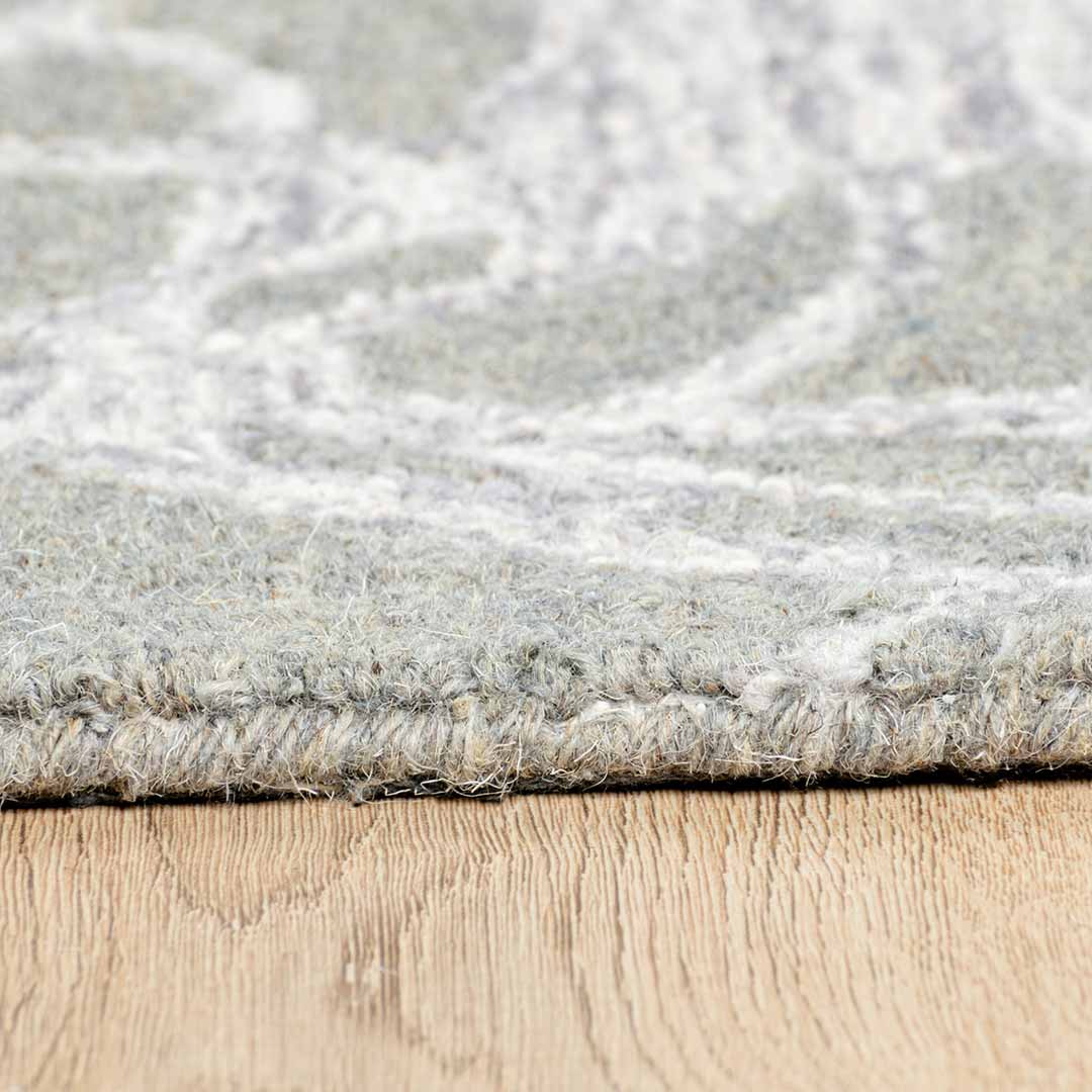 Tapete Decorativo Vani D2005 Gris / Crema – Clásico · Interior