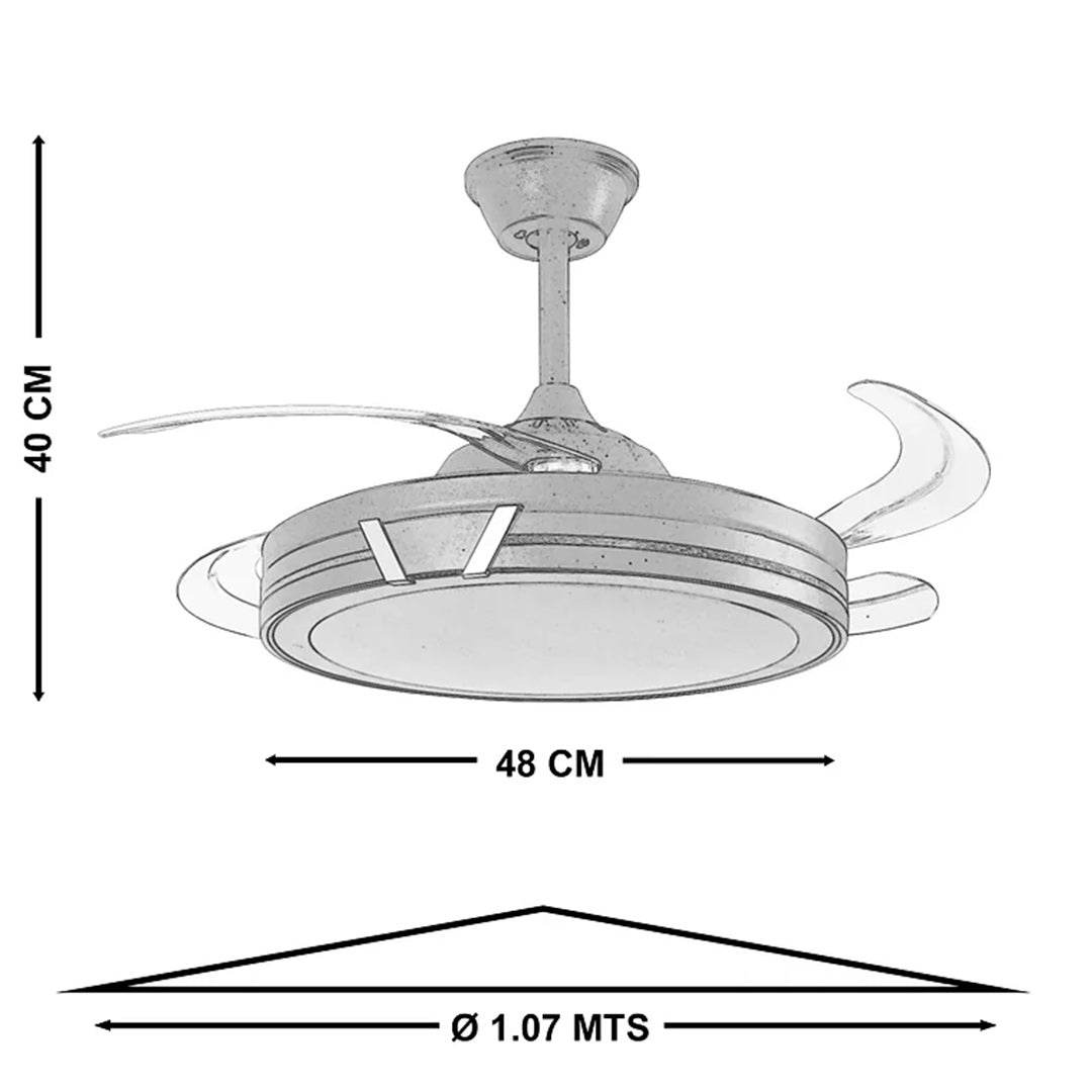 Ventilador Decorativo Vold