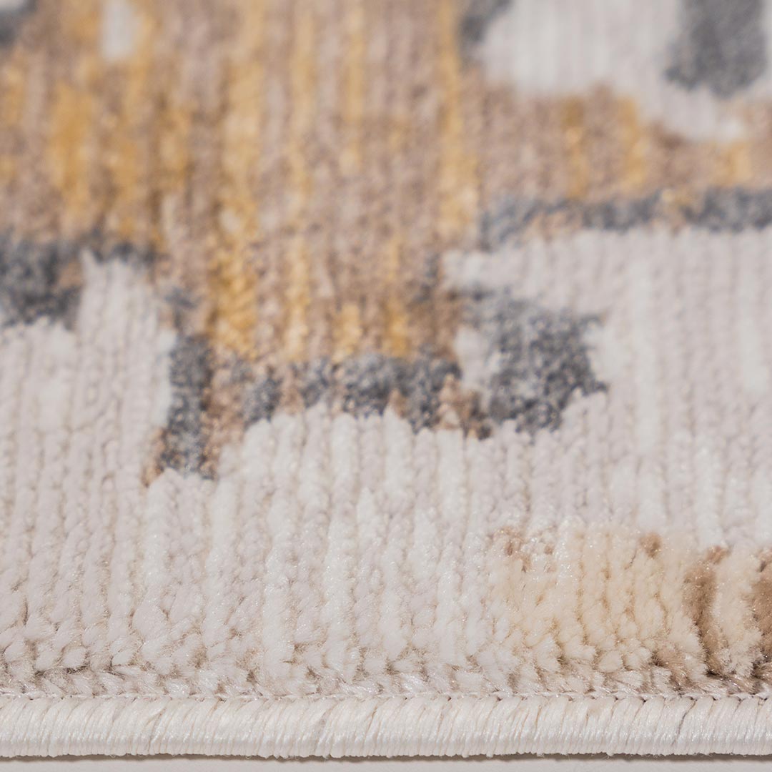 Tapete Decorativo VELEKA U6038 Crema / Oro – Abstracto · Interior