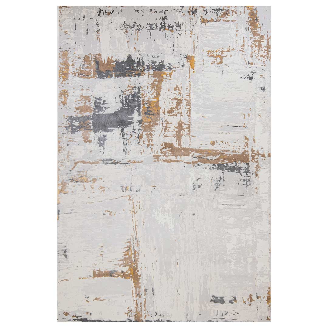 Tapete Decorativo VELEKA U6040 Crema / Oro – Abstracto · Interior