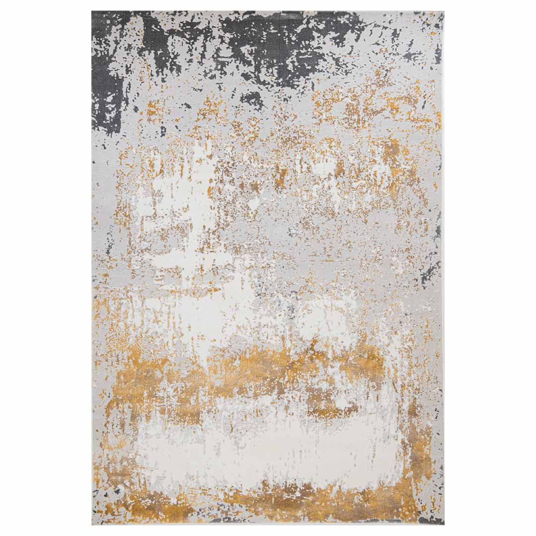 Tapete Decorativo VELEKA U6041 Crema / Oro – Abstracto · Interior
