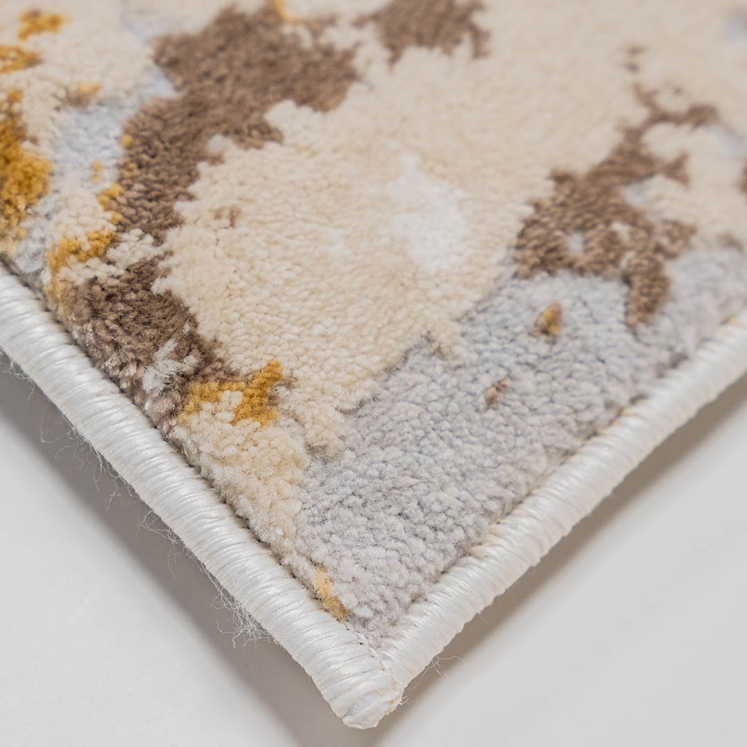 Tapete Decorativo VELEKA U6042 Crema / Oro – Abstracto · Interior