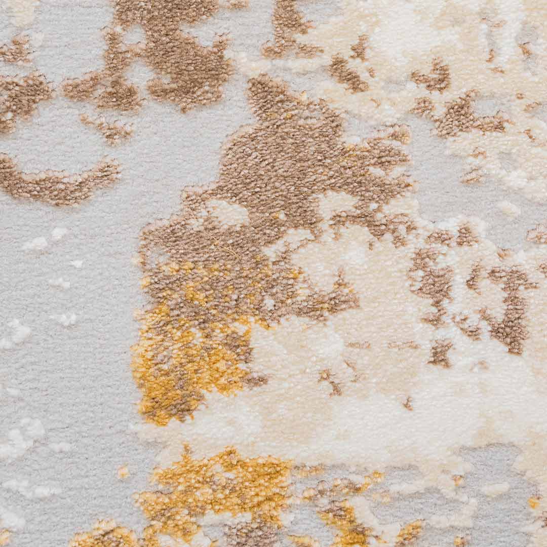 Tapete Decorativo VELEKA U6042 Crema / Oro – Abstracto · Interior