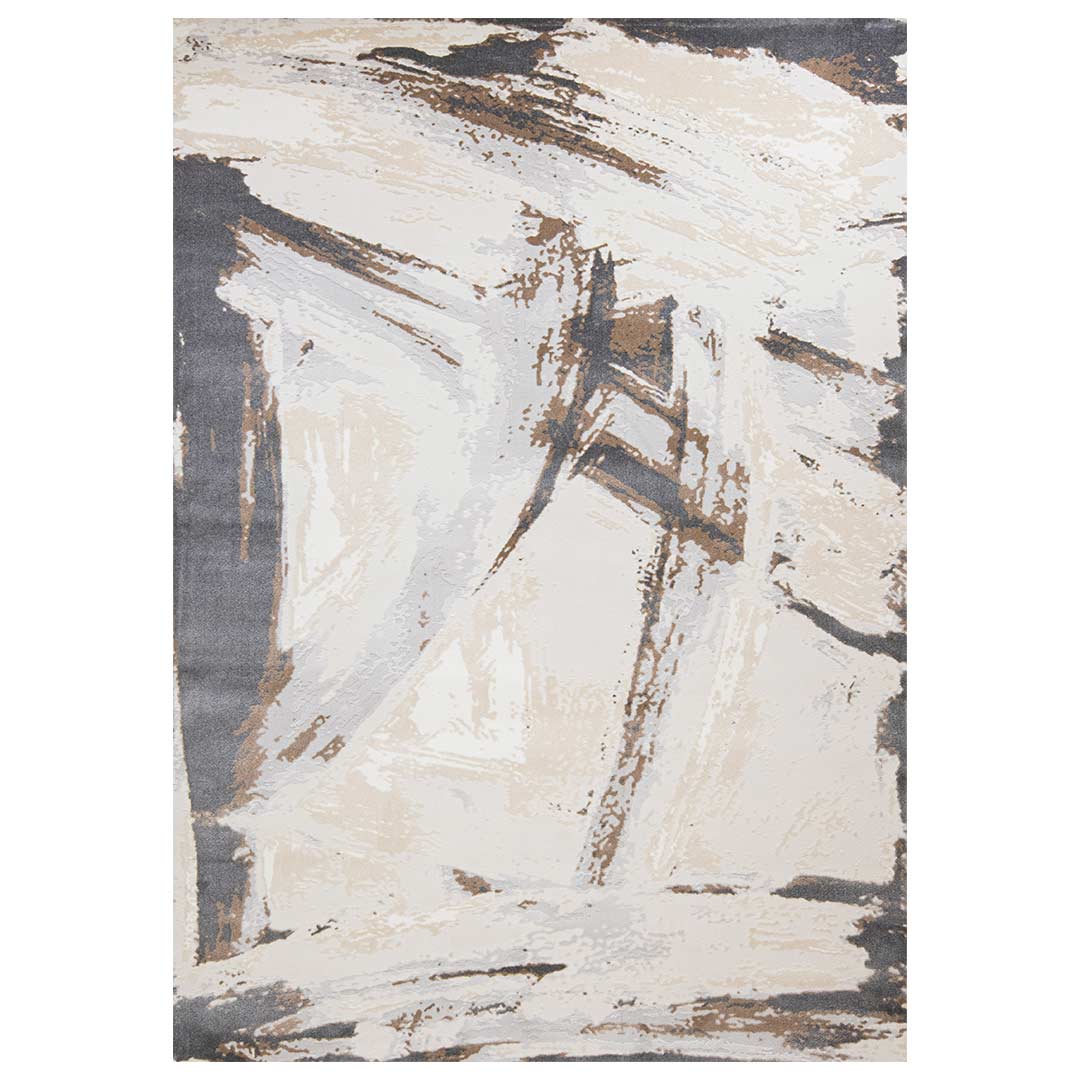 Tapete Decorativo VELEKA U6044 Crema / Oro – Abstracto · Interior