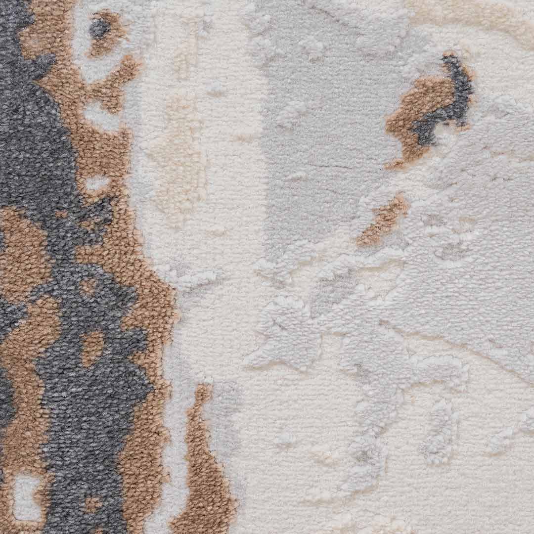Tapete Decorativo VELEKA U6044 Crema / Oro – Abstracto · Interior
