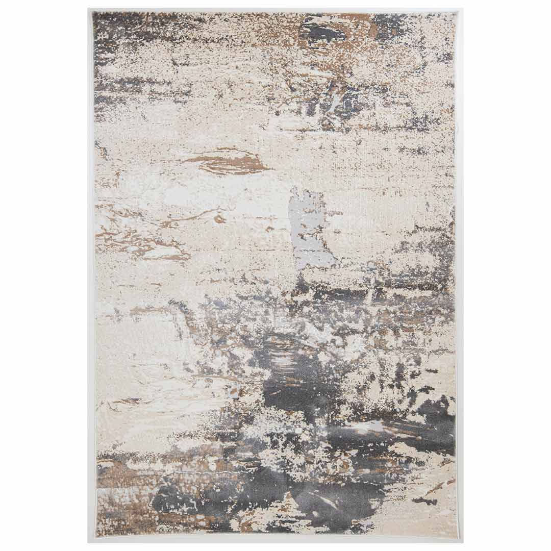 Tapete Decorativo VELEKA U6045 Crema / Oro – Abstracto · Interior