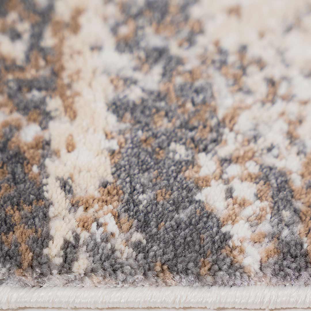 Tapete Decorativo VELEKA U6045 Crema / Oro – Abstracto · Interior