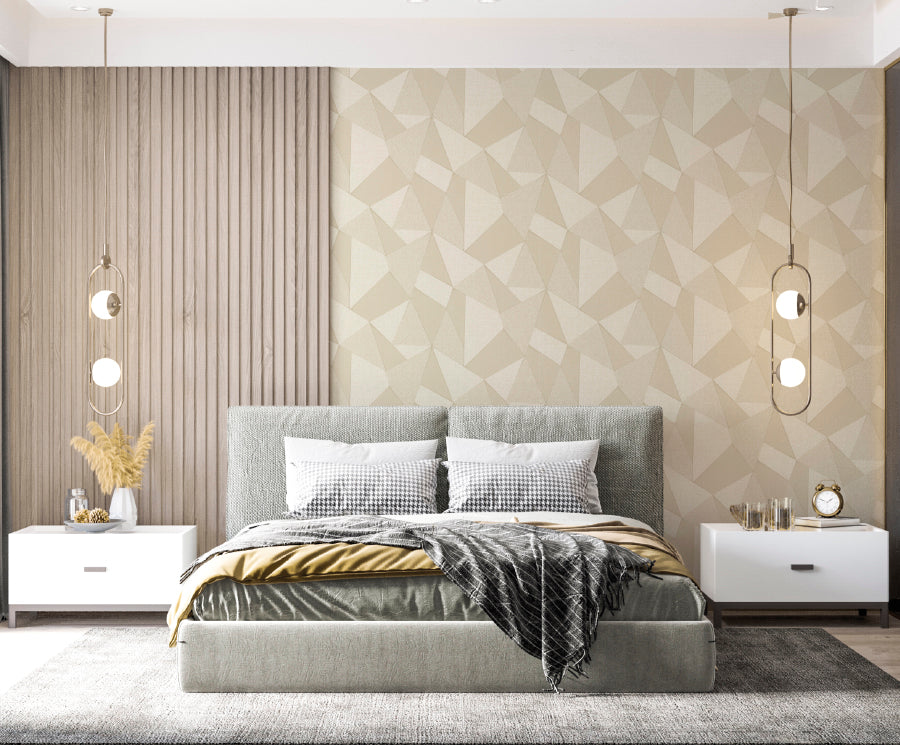Papel Tapiz Savana Z77552 Geométrico — Texturizado