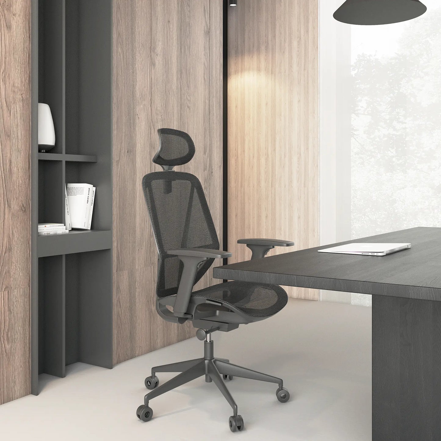 Silla Ejecutiva Glove OHE-505 – Confort Ergonómico con Malla Wintex y Brazos 4D