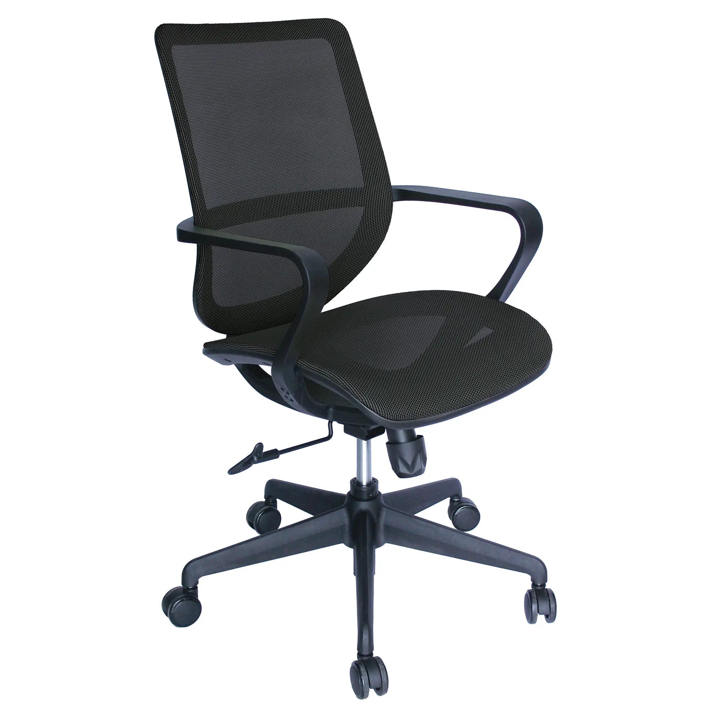Silla Operativa Evolution OHE-99 Negra – Ergonomía Funcional y Movilidad Total