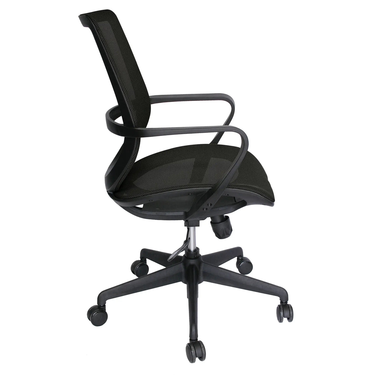 Silla Operativa Evolution OHE-99 Negra – Ergonomía Funcional y Movilidad Total