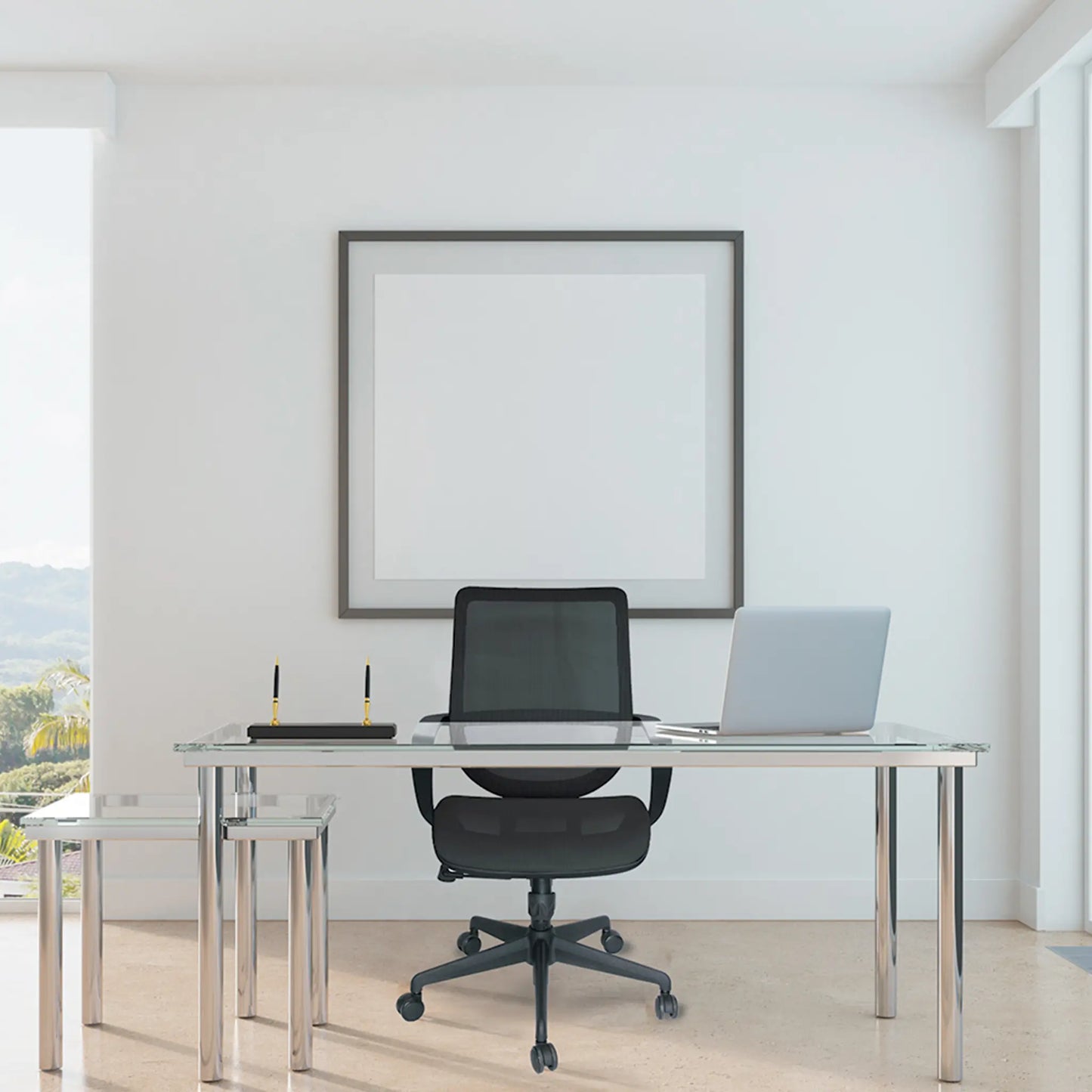 Silla Operativa Evolution OHE-99 Negra – Ergonomía Funcional y Movilidad Total