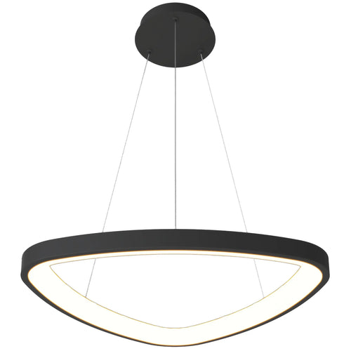 Candil Colgante Minimalista CLASSCL00201 – Iluminación LED Funcional en Negro