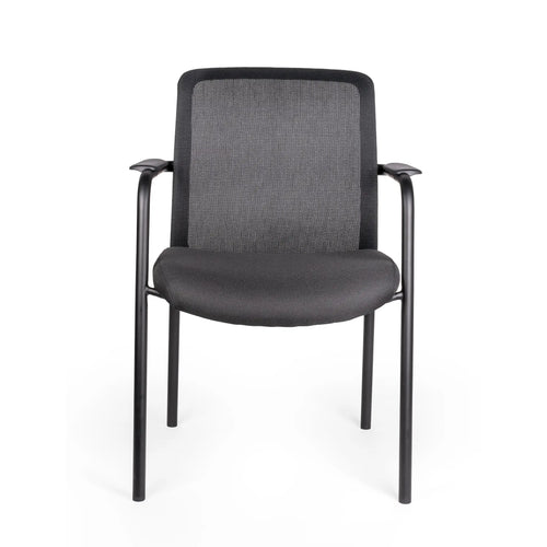 Silla de Visita FRIDA OHV-115 Negra – Estilo Ligero y Versátil para Espacios Dinámicos