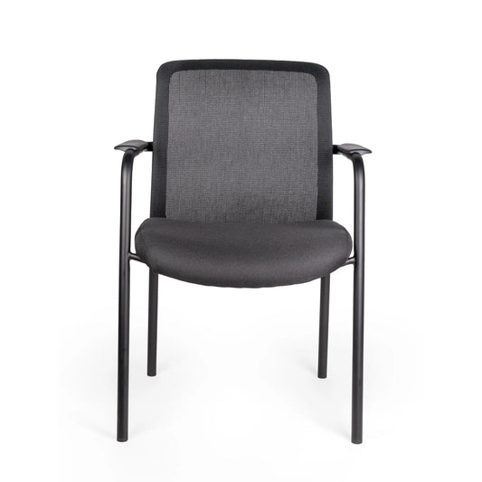 Silla de Visita FRIDA OHV-115 Negra – Estilo Ligero y Versátil para Espacios Dinámicos