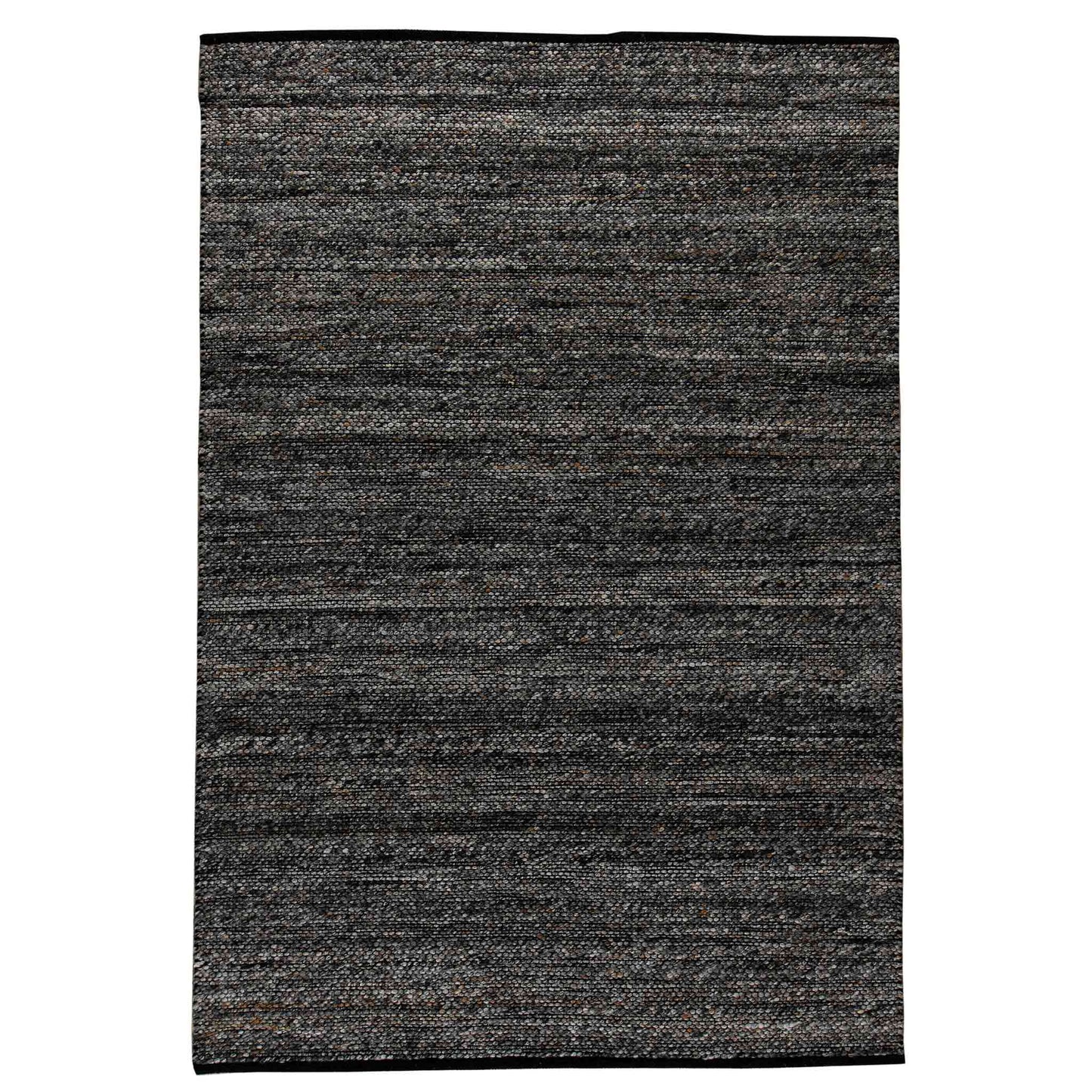 Tapete Decorativo Feizy Fiji 132N – Texturizado Moderno Charcoal | Taupe Indoor / Outdoor